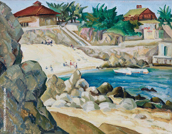 Lover's Grove Pacific Point by Rinaldo Cuneo | Oil Painting Reproduction