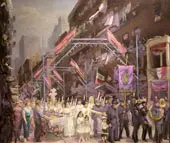 Italian Procession By John Sloan