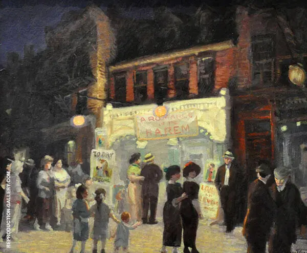 Movies 1913 By John Sloan