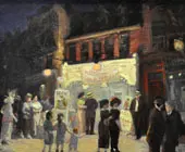 Movies 1913 By John Sloan
