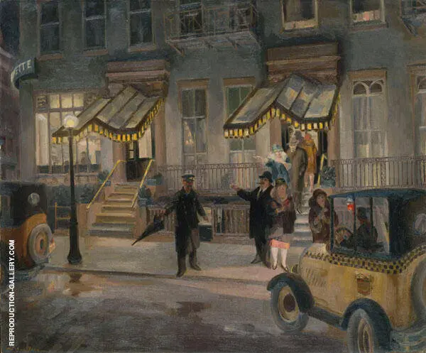 The Lafayette 1927 By John Sloan