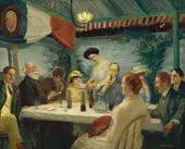 Yeats at Petitpas 1910 By John Sloan