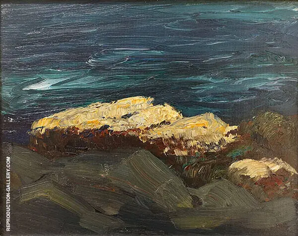 Barnacles on Rocks 1903 By Robert Henri