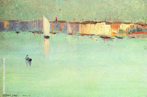 Early Morning Venice 1891 By Robert Henri