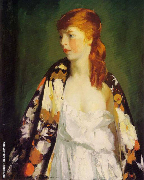 Edna 1915 by Robert Henri | Oil Painting Reproduction