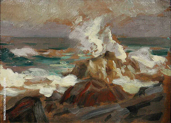 Flying Spray By Robert Henri