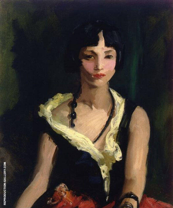Francisquita 1923 by Robert Henri | Oil Painting Reproduction