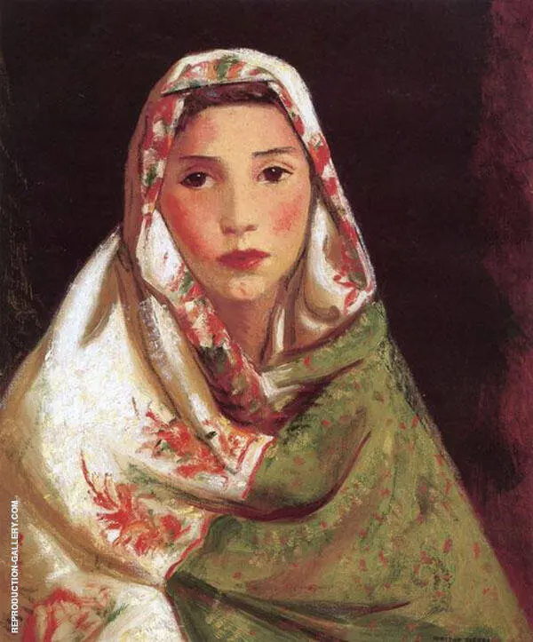 Mexican Girl Maria By Robert Henri