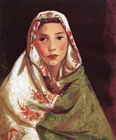 Mexican Girl Maria By Robert Henri