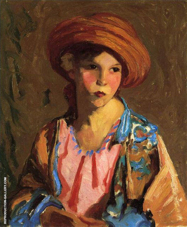 Mildred by Robert Henri | Oil Painting Reproduction
