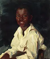 Sylvester Smiling 1914 By Robert Henri