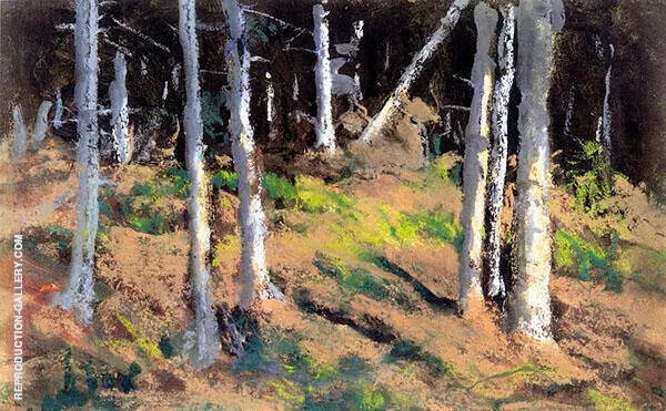 Where The Trees are Dying 1918 By Robert Henri