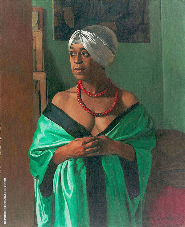 Aicha Goblet by Felix Vallotton | Oil Painting Reproduction
