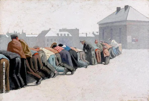 Arrival of The Boats Dieppe 1903 By Felix Vallotton