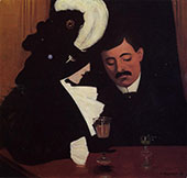 At The Cafe Provincial By Felix Vallotton