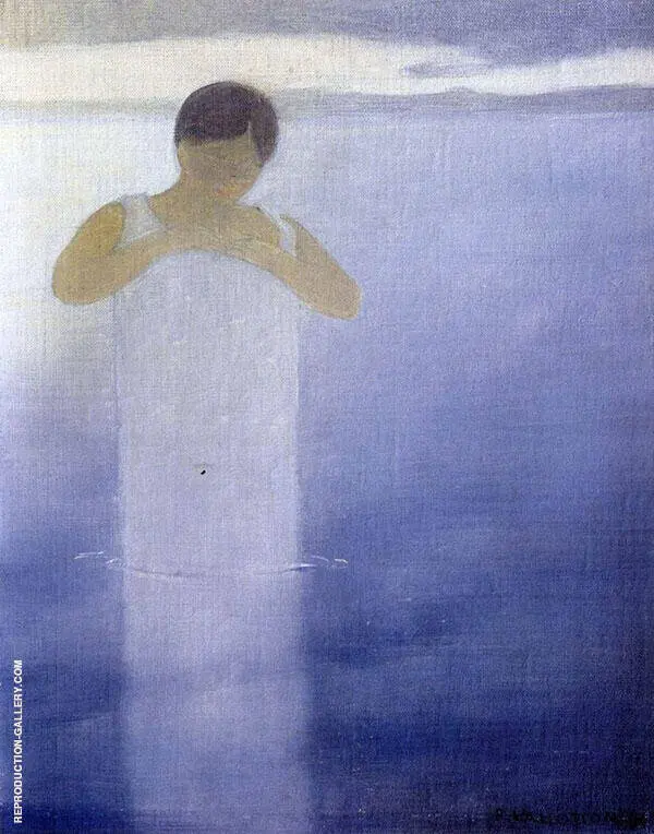 Bather in a Suit 1903 By Felix Vallotton