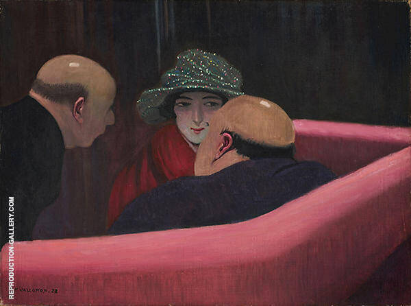 Chaste Suzanne by Felix Vallotton | Oil Painting Reproduction