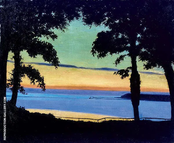 Evening Cote de Grace 1917 By Felix Vallotton