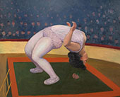 Female Acrobat By Felix Vallotton