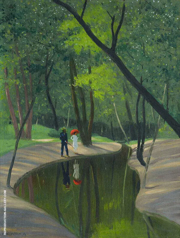 Forest of Boulogne By Felix Vallotton
