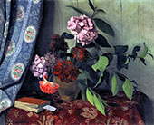 Hydrangea and Poppies By Felix Vallotton