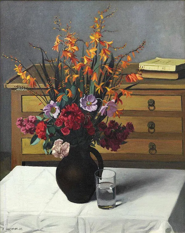 Japanese Anemones By Felix Vallotton