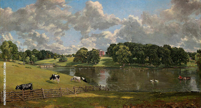 Wivenhoe Park, Essex, 1816 by John Constable | Oil Painting Reproduction