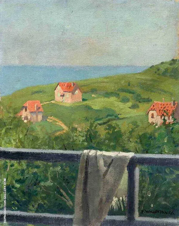 Landscape at Varengeville By Felix Vallotton