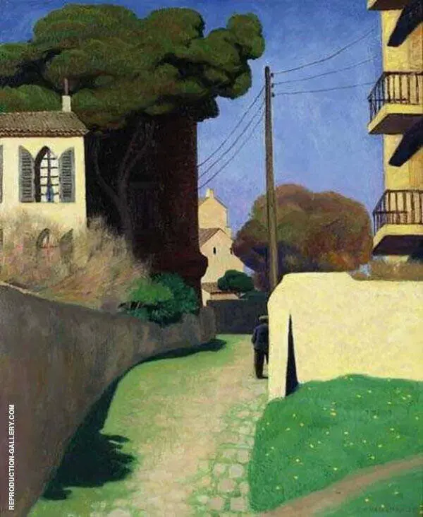 Path to Mourillon By Felix Vallotton