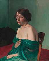 Portrait of a Woman By Felix Vallotton