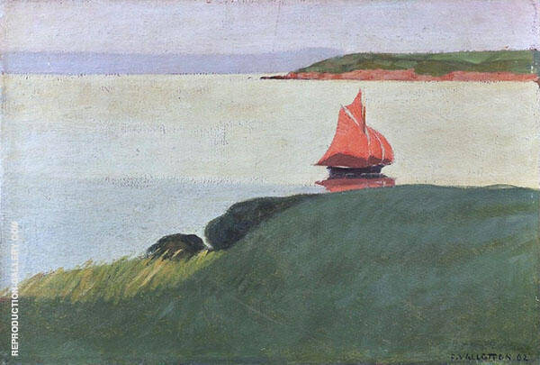 Returning to Port Locquirec by Felix Vallotton | Oil Painting Reproduction