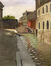 Rio della Salute Venice By Felix Vallotton