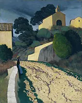 Road at St Paul Felix By Felix Vallotton