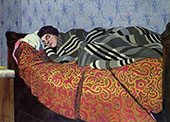 Sleeping Woman 1899 By Felix Vallotton