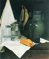 Still Life with Herrings By Felix Vallotton