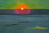 Sunset 1913 By Felix Vallotton