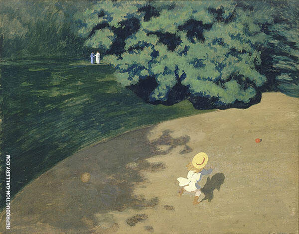 The Ball by Felix Vallotton | Oil Painting Reproduction