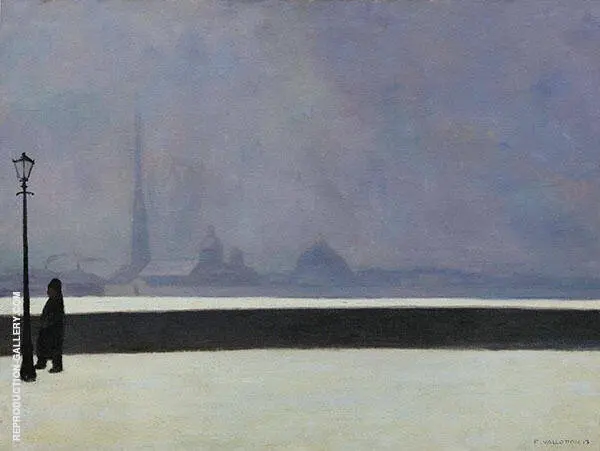 The Neva Light Mist By Felix Vallotton