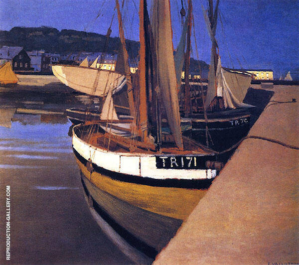 The Port 1901 by Felix Vallotton | Oil Painting Reproduction