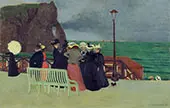 The Promenade at Etretat 1899 By Felix Vallotton