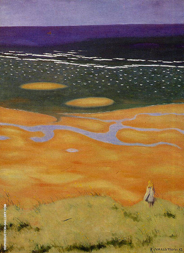 The Rising Tide 1912 by Felix Vallotton | Oil Painting Reproduction