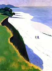 White Beach 1913 By Felix Vallotton