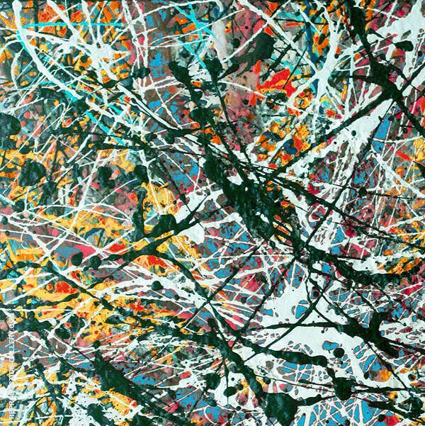 Multiform Square By Jackson Pollock (Inspired By)