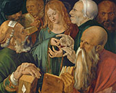 Christ Among The Doctors By Albrecht Durer