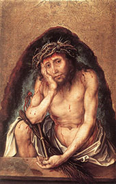 Christ in Pain As The Man of Sorrows 1493 By Albrecht Durer