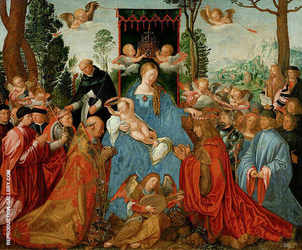 Feast of The Rosary by Albrecht Durer | Oil Painting Reproduction
