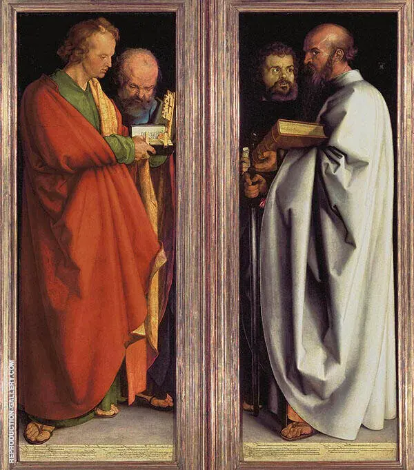 Four Holy Men 1526 By Albrecht Durer