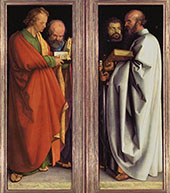 Four Holy Men 1526 By Albrecht Durer