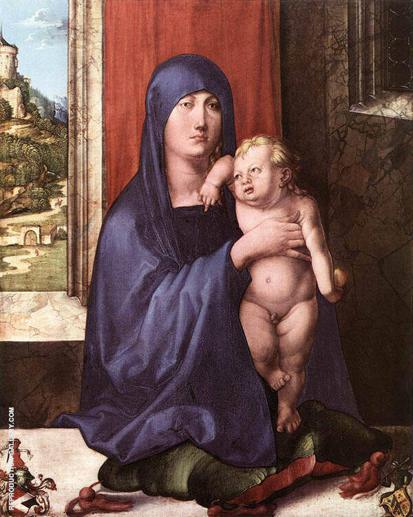 Madonna and Child Haller Madonna 1498 | Oil Painting Reproduction