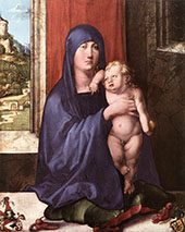 Madonna and Child Haller Madonna 1498 By Albrecht Durer